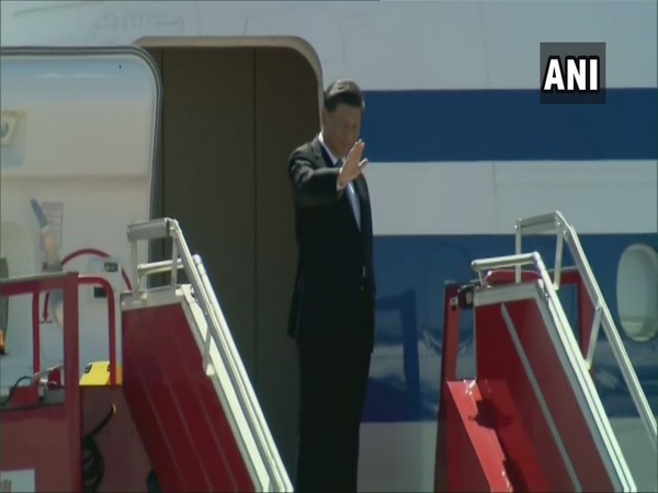 Chinese President Xi Jinping emplanes for Nepal