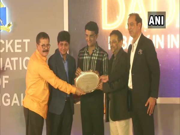 CAB felicitates Sourav Ganguly 