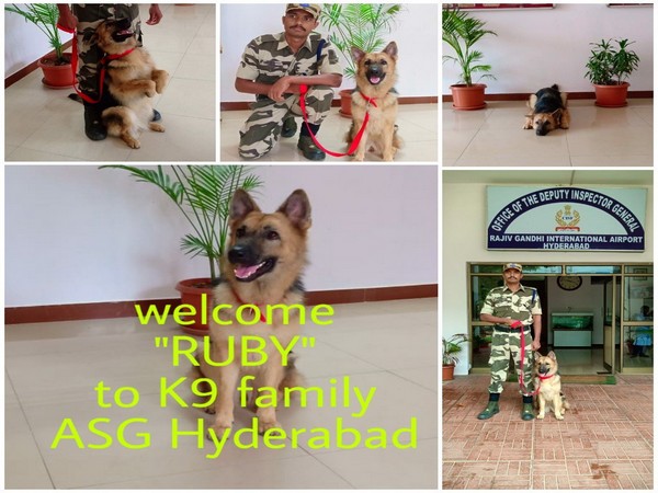 CISF welcomed the newest K9 member in canine squad (Picture tweeted by CISF)