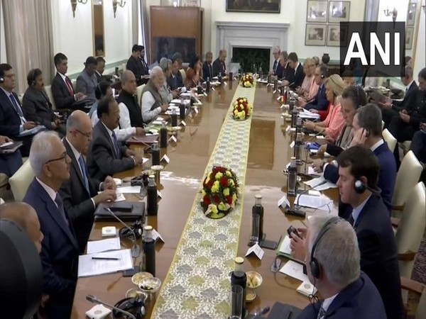 India German delegation level talks underway