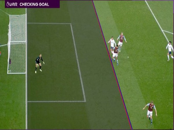 VAR disallows Robert Firmino's goal (Photo/ Premier League Twitter)