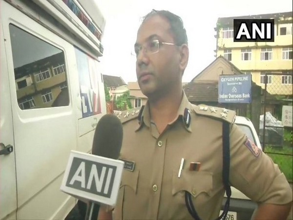 Joint Commissioner of Police (Crime) Sandeep Patil talking to ANI on Tuesday in Bengaluru. Photo/ANI