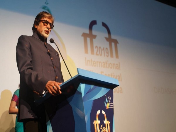 Amitabh Bachchan at IFFI 2019