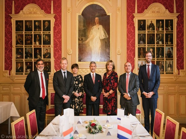 External Affairs Minister S Jaishankar met representatives of Dutch political parties.