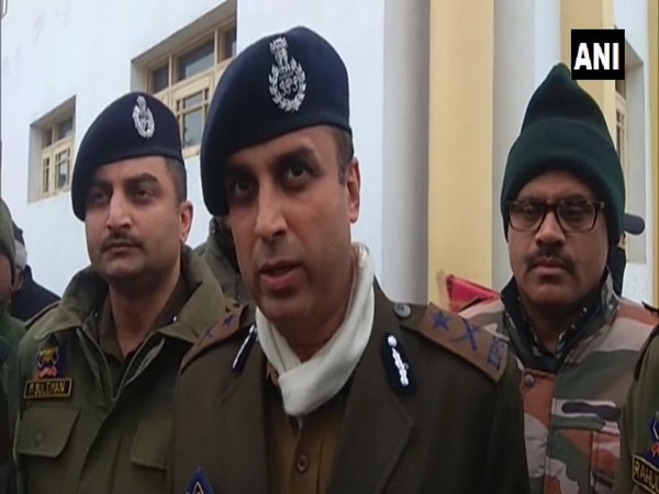 IGP Kashmir SP Pani. Photo/ANI