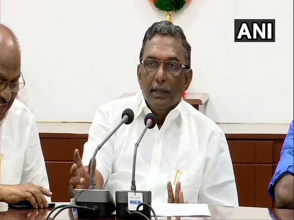 Travancore Devaswom Board president A Padmakumar (Photo/ANI)