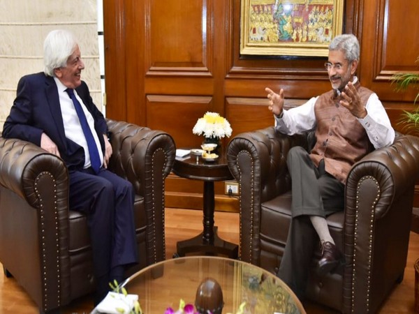 Mohsen Bilal, senior leader of Syria ruling Ba'ath Party and External Affairs Minister S Jaishankar