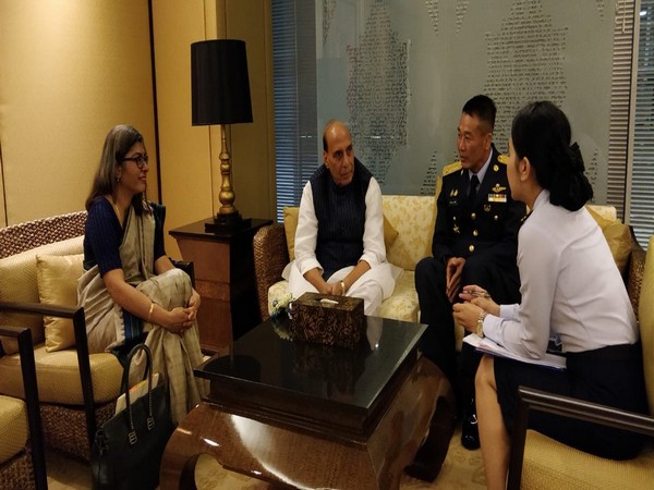 Defence Minister Rajnath Singh on Saturday arrived in Bangkok to attend the ASEAN Defence Ministers Meeting Plus