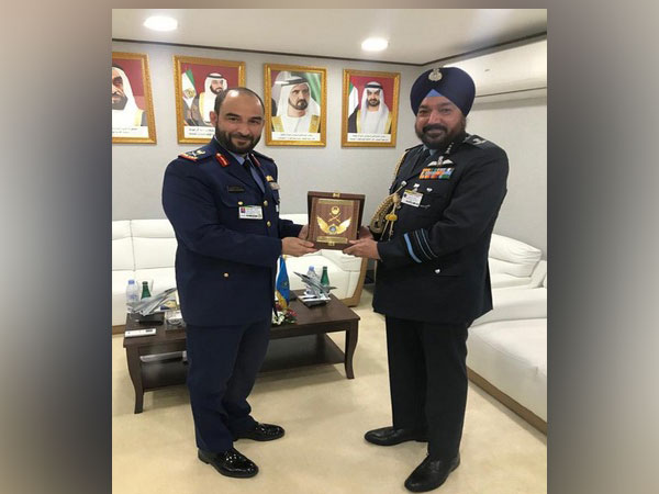Bilateral talks between India and UAE were held on Tuesday [Photo courtesy- IAF/Twitter]