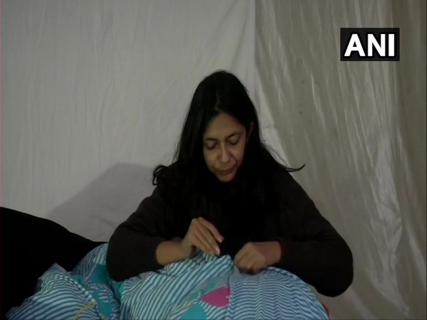 Swati Maliwal, Delhi Commission for Women Chairperson continues her hunger strike at Raj Ghat. Photo/ANI