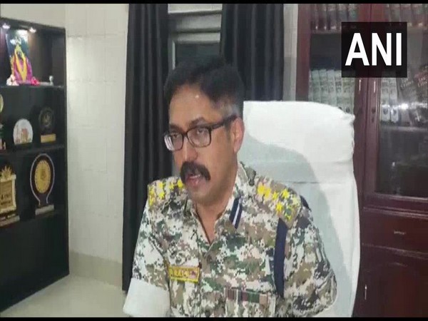 IG Bastar P Sundarraj. Photo/ANI