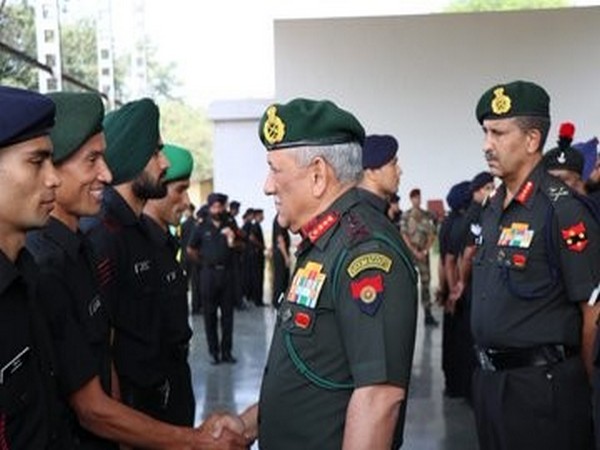 Army Chief General Bipin Rawat visited Headquarters, Southern Command on Saturday. (Photo tweeted by Indian Army)
