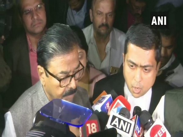 Senior Advocate Devadutt Kamat speaking to reporters in New Delhi on Saturday. Photo/ANI
