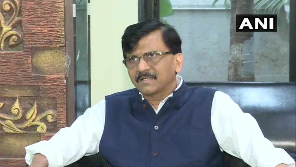 Shiv Sena leader Sanjay Raut Photo/ANI