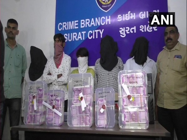 Police said the racket was busted before the gang could circulate the money in the market. Photo/ANI