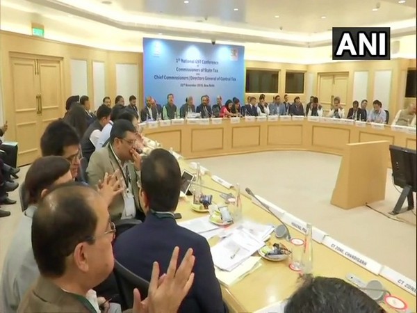 The first national GST conference in Delhi on Monday