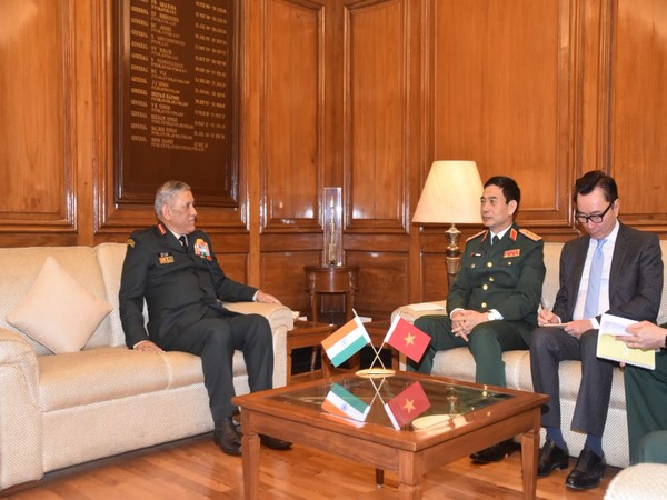 Army Chief General Bipin Rawat on Monday met Vietnam Chief of the General Staff General Phan Van Giang
