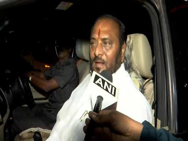 Shiv Sena leader Ramdas Kadam speaking to ANI on Tuesday. (Photo/ANI)