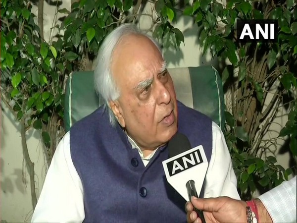 Senior Congress leader Kapil Sibal speaking to ANI on Tuesday (Photo/ANI)