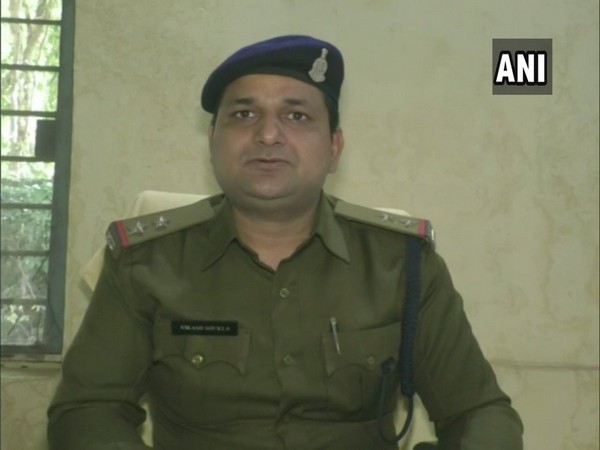 Police Inspector Vikash Shukla speaking to ANI on Tuesday. Photo/ANI