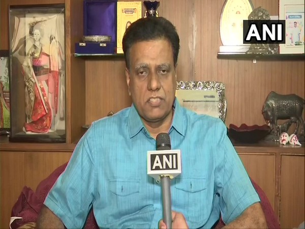 BJP leader and grandson of former home minister PV Narasimha Rao, NV Subash, speaking to ANI in Hyderabad on Thursday. (Photo/ANI)