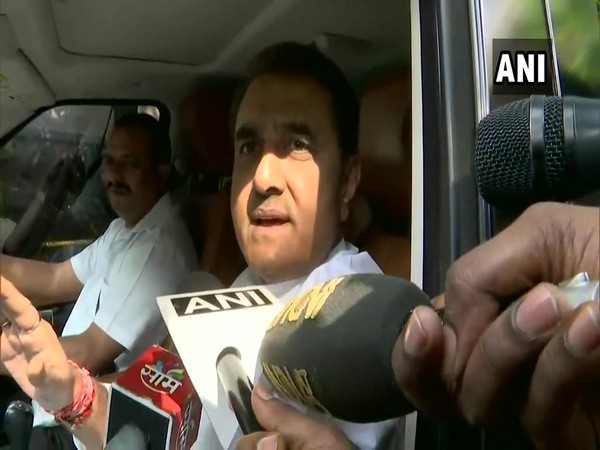 NCP leader Praful Patel speaking to media persons on Thursday (Photo/ANI)
