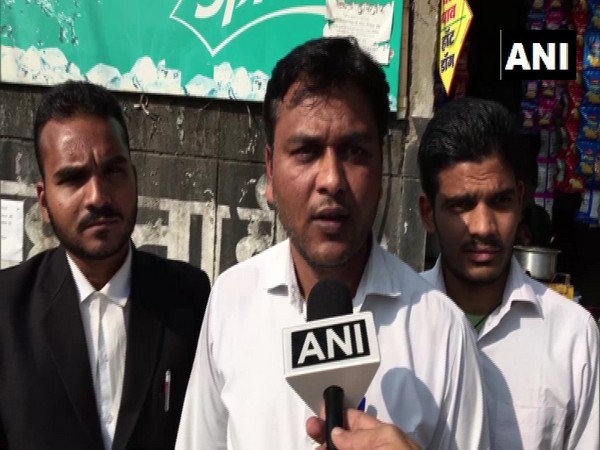 Advocate Nitesh Parmar talking to ANI on Friday. Photo/ANI