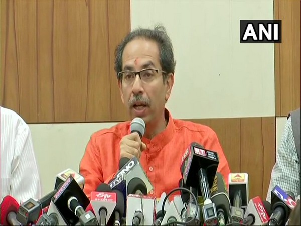 Maharashtra Chief Minister Uddhav Thackeray addressing a press conference in Mumbai on Friday. Photo/ANI