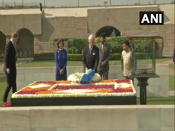 Swedish King Carl XVI Gustaf Folke Hubertus and Queen Silvia Renate Sommerlath at Rajdhat 