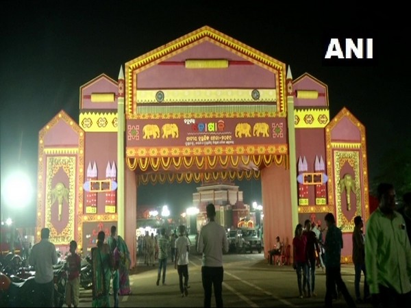 The 'Toshali National Crafts Mela' at Bhubaneswar on Sunday.