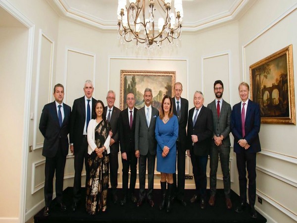External Affairs Minister S Jaishankar with Italian MPs