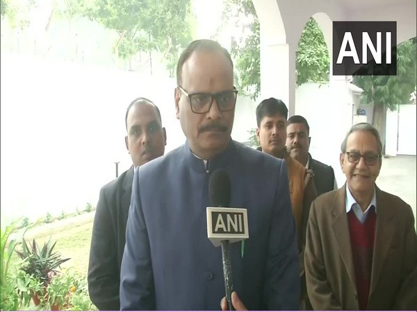 Brajesh Pathak, Uttar Pradesh Justice Minister on Unnao rape case speaks to ANI in Lucknow on Saturday [Photo/ANI]