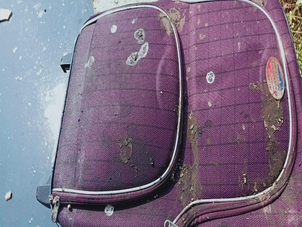 Another suitcase containing body parts of Benet Rebello found in Mumbai on Tuesday. Photo/ANI