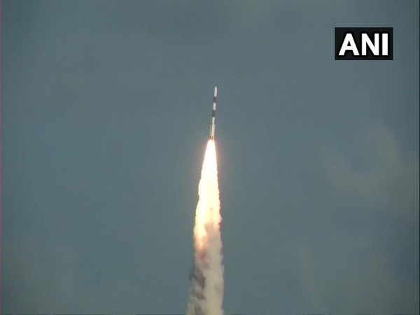 PSLV-C48 successfully lifts off from Satish Dhawan Space Centre in Sriharikota, Andhra Pradesh on Wednesday. Photo/ANI