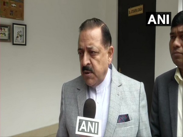 Union Minister Jitendra Singh speaking to ANI in New Delhi on Thursday.
