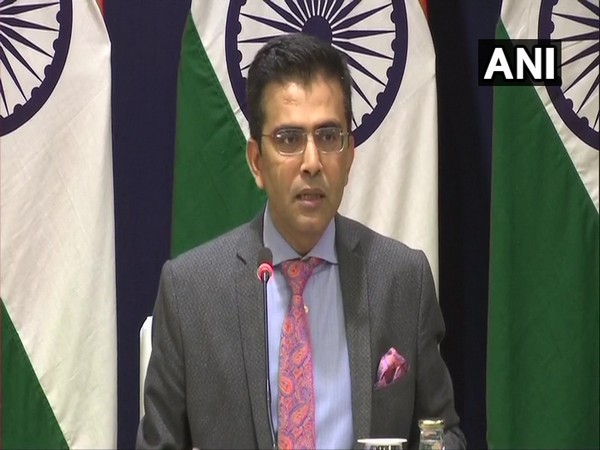 MEA spokesperson Raveesh Kumar (File pic)
