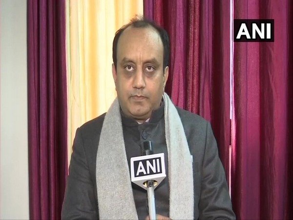 BJP leader Sudhanshu Trivedi speaking to ANI in New Delhi on Saturday. (Photo/ANI)