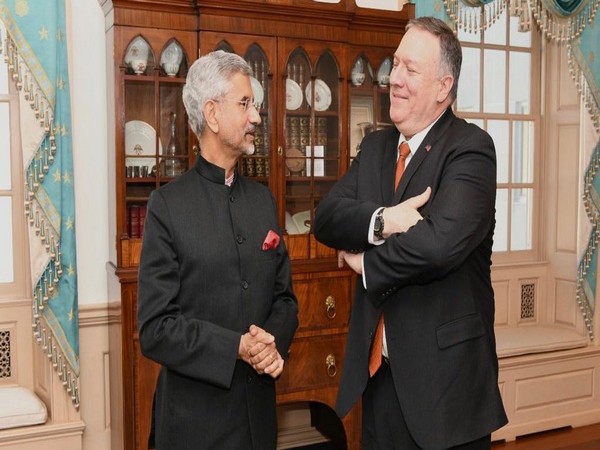 External Affairs Minister S Jaishankar with Secretary of State Mike Pompeo at the Department of State in Washington on December 18 (Picture Credits: S. Jaishankar/Twitter)