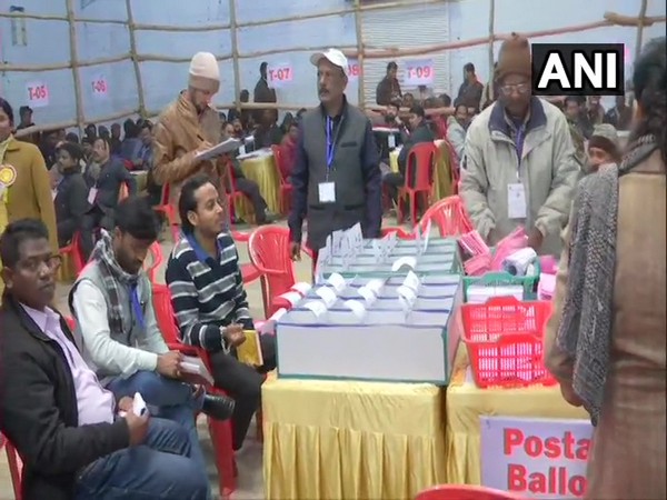 Counting of votes is underway for Jharkhand election. Photo/ANI