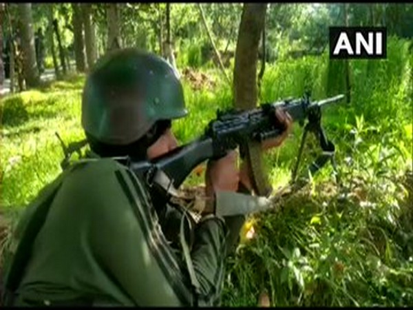 Visuals (deferred by unspecified time) from the encounter site. [Photo/ANI]