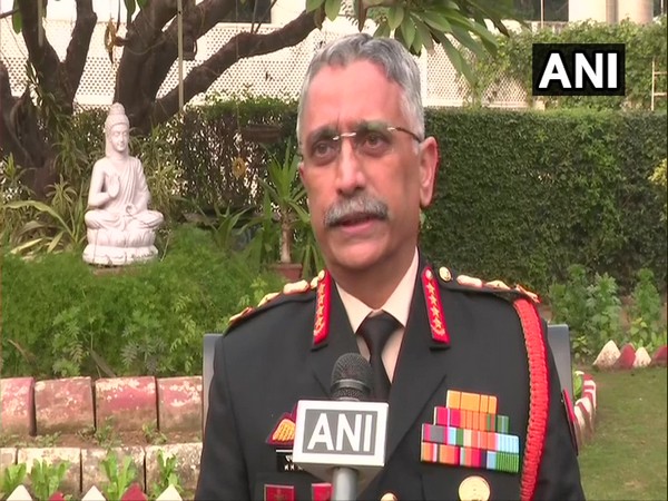 Army Chief General MM Naravane speaking to ANI on Tuesday.