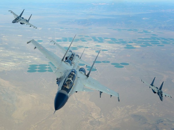 222 Squadron 'The Tigersharks' got resurrected today with state of the art Su-30 MKI aircraft. (Photo tweeted by IAF)