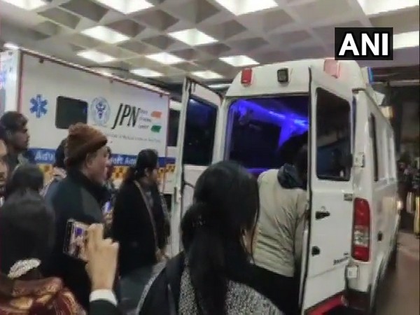 A visual from AIIMS Trauma Centre. Photo/ANI
