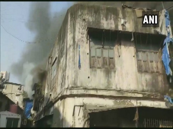 Building in Kamathipura area where the fire broke out (Photo/ANI)