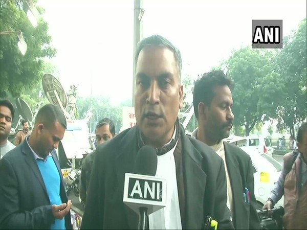 Nirbhaya convicts' lawyer AP Singh talking to ANI on Tuesday. Photo/ANI