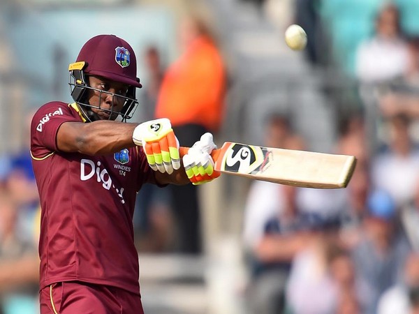 West Indies batsman Evin Lewis (Photo/ ICC Twitter)