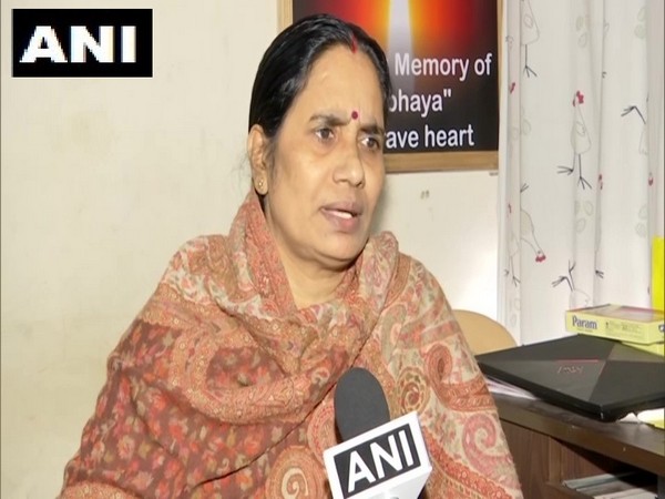 Nirbhaya's mother Asha Devi talking to ANI in New Delhi on Thursday. Photo/ANI