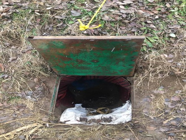 A terrorist hideout place in Urpora, Jammu and Kashmir