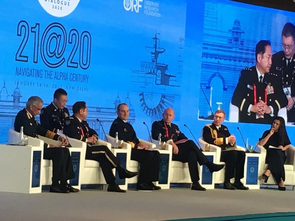 Military generals of various countries deliberate at Raisina Dialogue 2020 in New Delhi on Wednesday