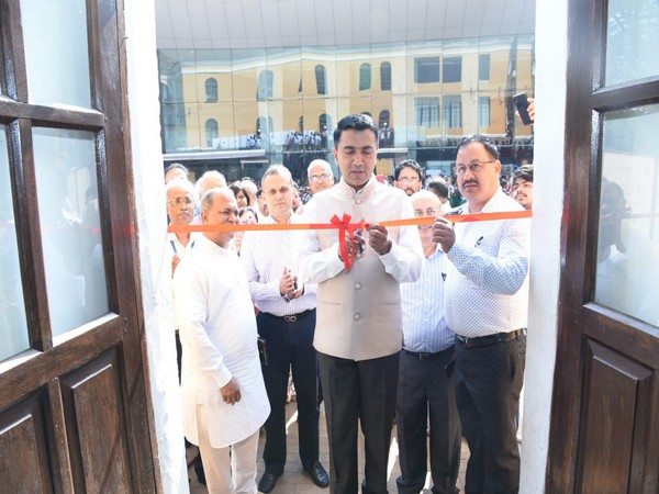 Pramod Sawant inaugurating SCI-FFI 2020 in Panaji (Image Source: Pramod Sawant's Twitter)